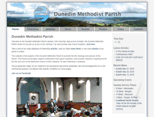 Tablet Screenshot of dunedinmethodist.org.nz